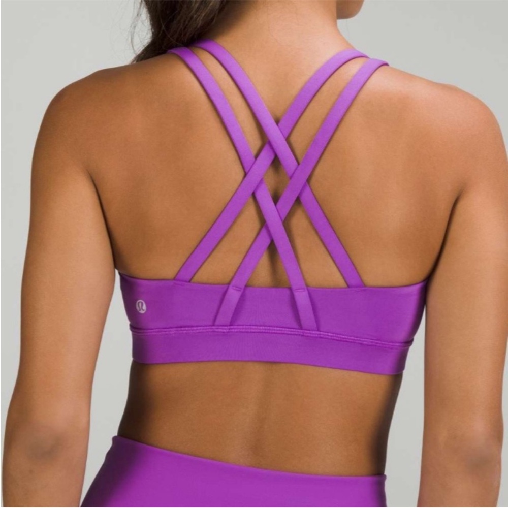 Lululemon Energy Sports Bra Magenta Size 6